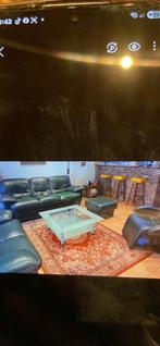 Salon complet, Maison & Meubles, Enlèvement, Utilisé, Cuir, Moderne