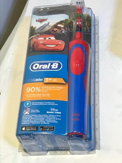 Tandenborstel Oral-B Elektrisch Cars Kids 😍⚡🤗💑💎🎁👌, Handtassen en Accessoires, Uiterlijk | Mondverzorging, Nieuw, Tandenborstel