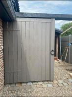 Houten poort, Ophalen, Gebruikt, Hout