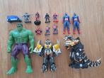 Superhelden lot met Spiderman, Hulk, etc, Kinderen en Baby's, Speelgoed | Actiefiguren, Ophalen of Verzenden, Gebruikt