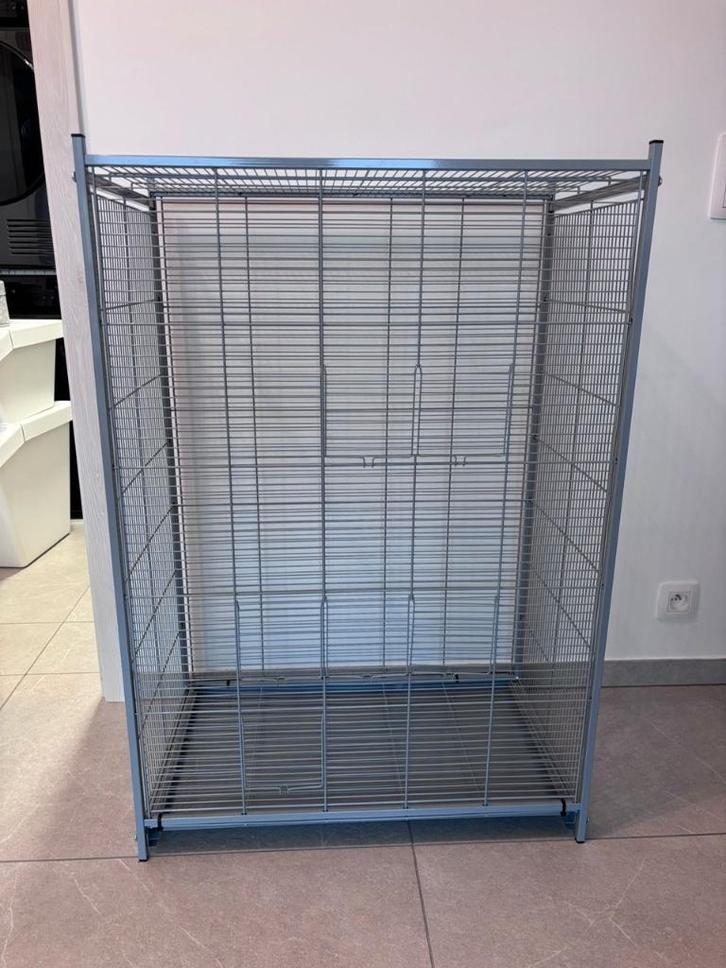 Cage, Dieren en Toebehoren, Vogels | Hokken en Kooien, Zo goed als nieuw, Overige typen, Metaal, Ophalen