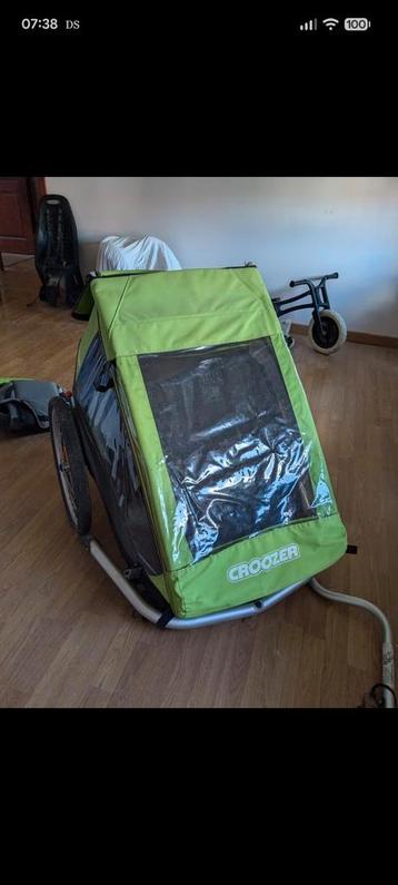 Fietskar: croozer kid for 2 beschikbaar voor biedingen