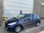 Peugeot 207 1.4i Benzine Airco Gekeurd met carpass, Auto's, Voorwielaandrijving, Zwart, 4 cilinders, Blauw