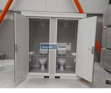 Mobiel duo toilet met wasbak beschikbaar voor biedingen