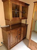 kast met glas in lood raampjes, Antiek en Kunst, Antiek | Meubels | Kasten, Ophalen