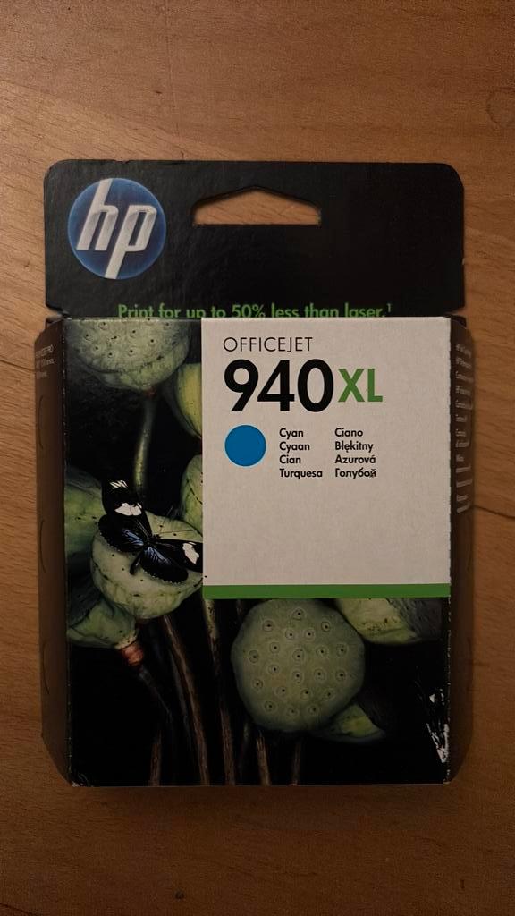 HP 940XL High Yield Cyan Original Ink Cartridge, Computers en Software, Printerbenodigdheden, Cartridge, Ophalen