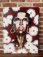 45 x 61 cm Schilderij Peinture Painting Art Contemporary B4, Enlèvement