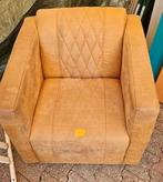 vintage stoeltje microleder, Ophalen, Gebruikt