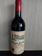 Vin Bordeaux grand cru 1990 conserver en frigo de vieillisse, Collections, Comme neuf, Enlèvement ou Envoi