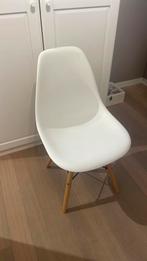 Witte stoelen, Comme neuf, Synthétique, Enlèvement, Cinq, Six Chaises ou plus