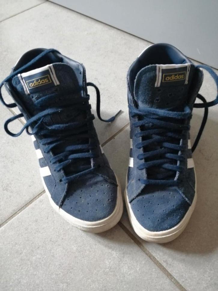 Sneakers Adidas Basket Profi, Kleding | Dames, Schoenen, Zo goed als nieuw, Sneakers, Blauw, Ophalen of Verzenden