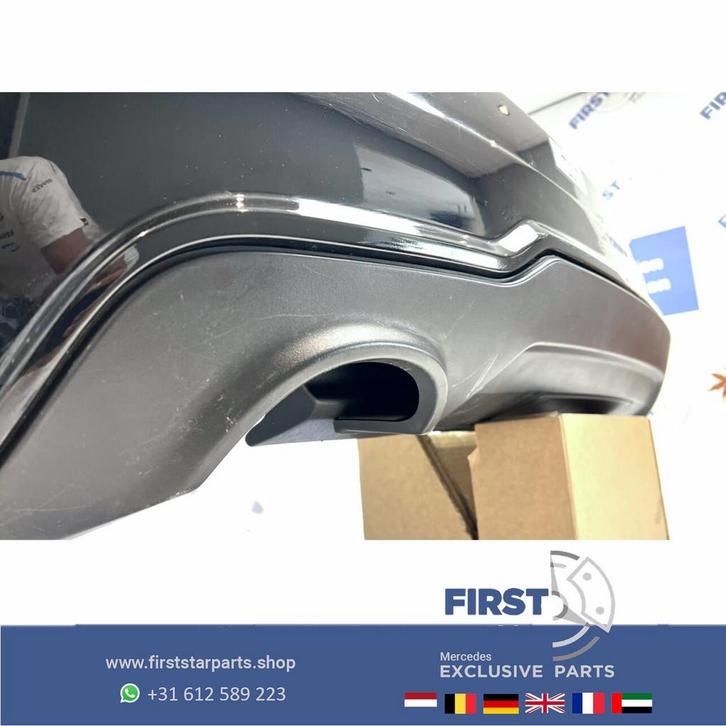 W204 AMG FACELIFT ACHTERBUMPER + DIFFUSER Mercedes C Klasse, Auto-onderdelen, Carrosserie, Bumper, Mercedes-Benz, Achter, Gebruikt