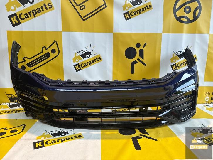 VW Tiguan Allspace R-Line Facelift Voorbumper 5NN807221B, Auto-onderdelen, Carrosserie, Bumper, Volkswagen, Voor, Gebruikt