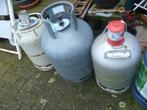 3 LEGE GASFLESSEN, Ophalen of Verzenden