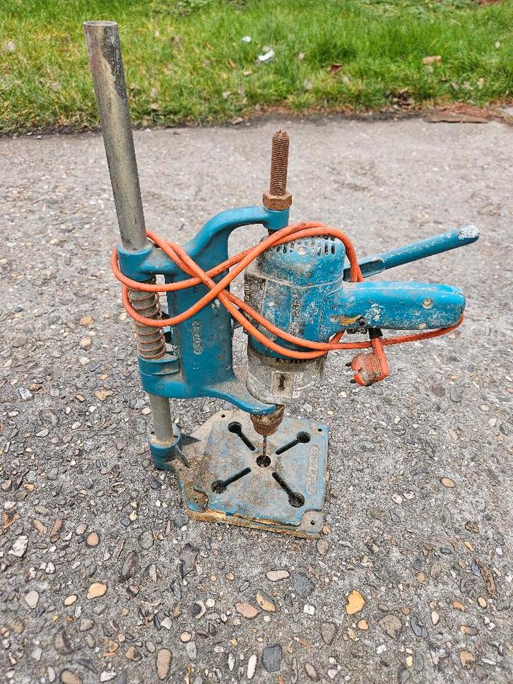 Perceuse avec support, Doe-het-zelf en Bouw, Gereedschap | Boormachines, Gebruikt, Boormachine, Ophalen