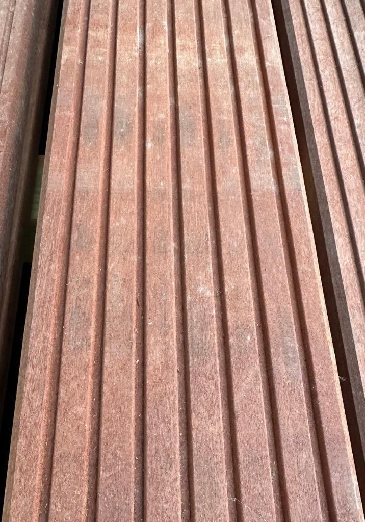 Stocklot Massaranduba terrasplanken 78.1 LM!, Tuin en Terras, Terrasdelen en Vlonders, Nieuw, Hout, Ophalen