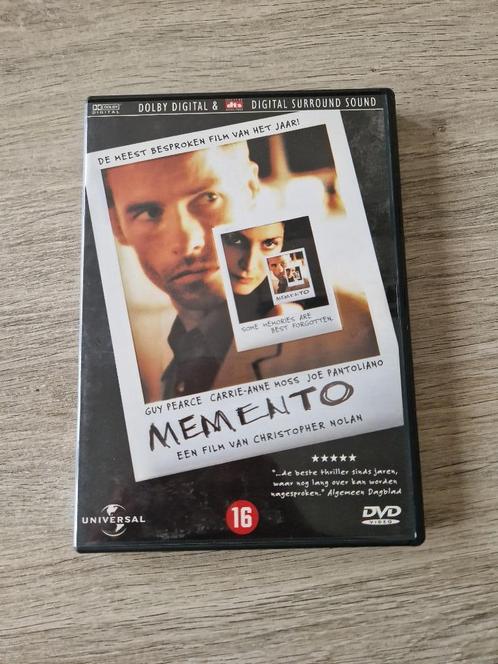 Memento, CD & DVD, DVD | Action, Enlèvement ou Envoi