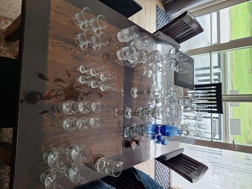 Glazen cognac, wijn, bier, shot..., Verzamelen, Glas en Drinkglazen, Zo goed als nieuw, Ophalen