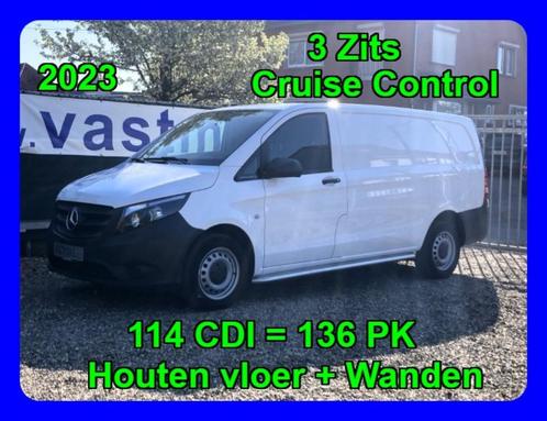 Mercedes-Benz Vito 114 CDI 21.000€+BTW / 2023 Cruise Control, Auto's, Bestelwagens en Lichte vracht, Bedrijf, Te koop, ABS, Airbags