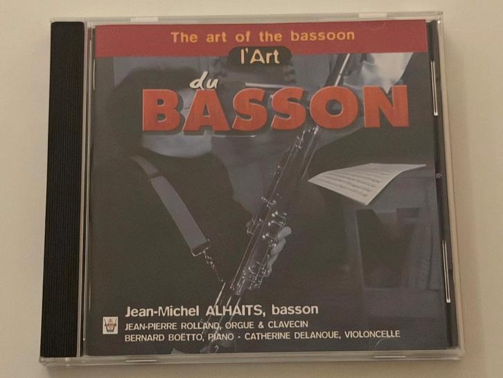 Various – L'art du Basson, CD & DVD, CD | Classique, Utilisé, Enlèvement ou Envoi