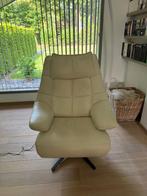 2 Relaxzetels electrisch verstelbaar kleur gebroken wit, Ophalen, Eenpersoons, Zo goed als nieuw, Minder dan 150 cm