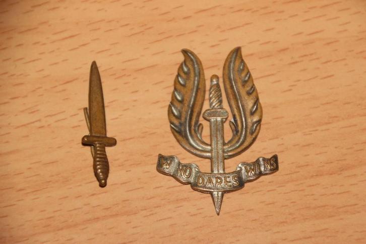 ABL insignes Parachutiste et Commando (bronze et argent), Collections, Objets militaires | Général, Armée de terre, Envoi