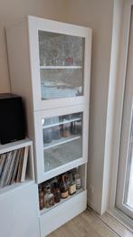 Drankkast vitrinekast Ikea Besta, Huis en Inrichting, Ophalen, Modern scandinavisch, 50 tot 100 cm, 150 tot 200 cm