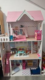 Houten Poppenhuis, Ophalen, Zo goed als nieuw, Poppenhuis
