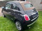 Fiat 500C•2014•86 500 km•1.2 benzine•car-pass•keuring, Auto's, Fiat, Euro 5, 1242 cc, Cabriolet, Zwart
