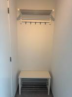 IKEA tjusig schoenenrek en kapstok 79cm breed, Huis en Inrichting, Woonaccessoires | Kapstokken, Gebruikt, Minder dan 100 cm, Hout