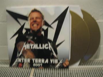 METALLICA - ENTER TERRA  VIB 2007 - 2 lp colour vinyl