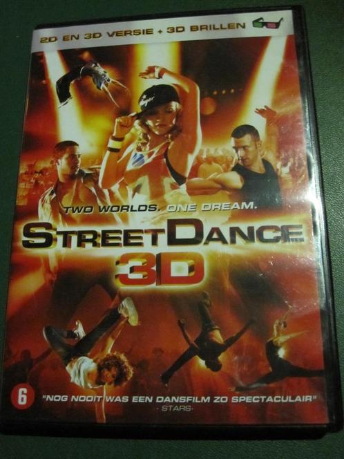 StreetDance 3D (2010) met 2x 3D-bril, Cd's en Dvd's, Dvd's | Muziek en Concerten, Zo goed als nieuw, Muziek en Concerten, Boxset