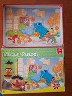 Jumbo puzzel Sesamstraat, Kinderen en Baby's, Speelgoed | Kinderpuzzels, Ophalen, 10 tot 50 stukjes, Zo goed als nieuw, 2 tot 4 jaar