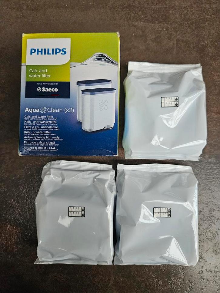 Philips AquaClean filter, 3 stuks, Electroménager, Accessoires de machine à café, Neuf, Enlèvement