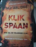 Thrillers M.J. Arlidge, Boeken, Ophalen, Zo goed als nieuw