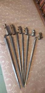 lots de baïonnettes, Enlèvement, Armée de terre, Couteau ou Poignard