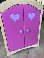 Houten kast voor poppenkleding, Gebruikt, Minder dan 50 cm, Ophalen, Minder dan 90 cm