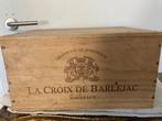 Kistje 6 flessen La Croix de Barlejac Bordeaux 2007, Collections, Vins, Neuf, Pleine, Enlèvement, Vin rouge