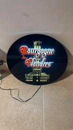 Licht reclame Bourgogne des Flandres., Ophalen of Verzenden, Zo goed als nieuw, Reclamebord, Plaat of Schild