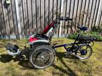 Van Raam rolstoelfiets met elektrische ondersteuning, Comme neuf, Autres marques, Enlèvement, 30 à 50 km par batterie