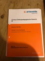 Cursus orthopedagogische thema’s B, Ophalen of Verzenden, Zo goed als nieuw, Hogeschool