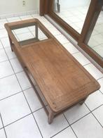 table basse en chêne, Rectangulaire, Modern, Verre, 50 à 100 cm