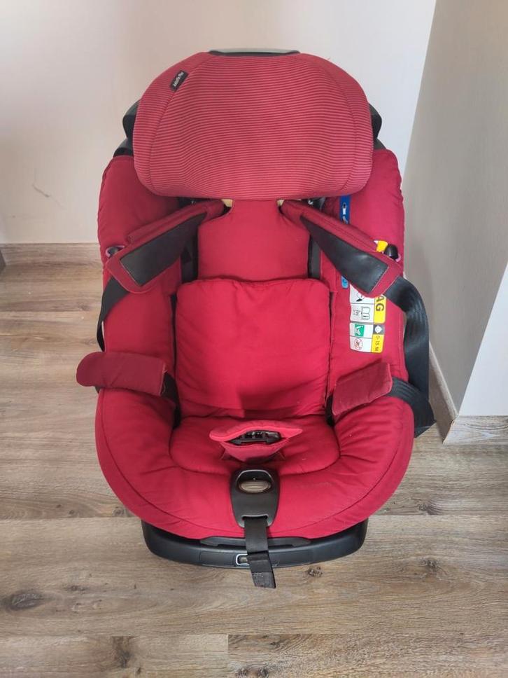 Autostoel MC Axissfix+, Robin red, Kinderen en Baby's, Autostoeltjes, Gebruikt, Maxi-Cosi, 9 t/m 18 kg, Isofix, Verstelbare rugleuning