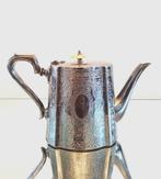 Victoriaanse EP verzilverde koffiepot 19e eeuw, Antiek en Kunst, Antiek | Servies compleet, Ophalen of Verzenden