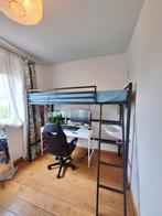 Hoogslaper 90x200, Huis en Inrichting, Slaapkamer | Stapelbedden en Hoogslapers, Ophalen, Eenpersoons, 160 tot 180 cm, Zo goed als nieuw