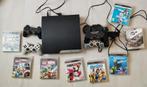 Sony Playstation 3, Games en Spelcomputers, Spelcomputers | Sony PlayStation 3, Gebruikt, Met 3 controllers of meer, Ophalen, Met games