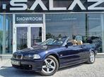 BMW 320 Ci Pack/ 1 ER PROP / VOITURE BELGE / BELLE VOITURE, Auto's, 4 zetels, Beige, Cabriolet, Blauw