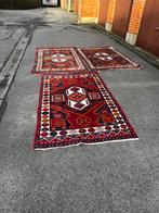 Afghaanse wollen tapijten - handgemaakt - 3 stuks, Antiek en Kunst, Ophalen