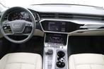 (1YRZ657) AUDI A6 AVANT, Auto's, Audi, Gebruikt, Euro 6, Blauw, Leder
