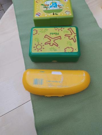 Boîte à lunch Tupperware avec 2 boîtes à lunch différentes g, Enlèvement, Comme neuf, Blanc